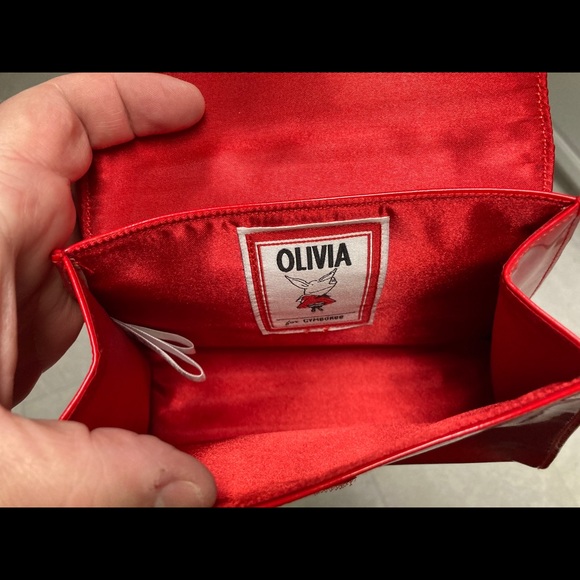 Small red Olivia purse - Picture 2 of 2